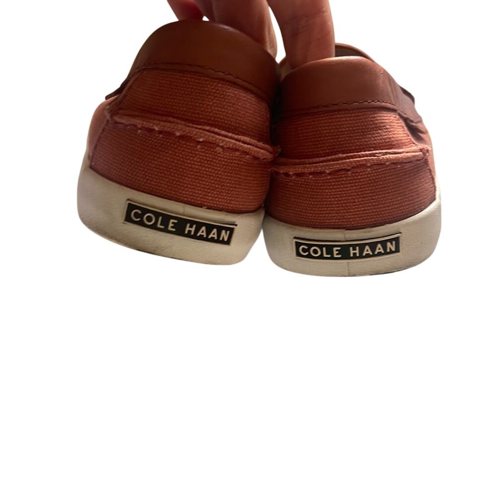 Cole Haan canvas Nantucket loafer II sz 7b - Picture 4 of 16